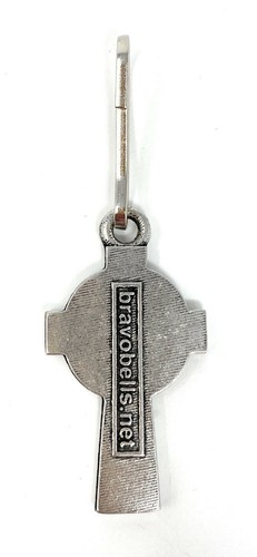 Charm regalo Bravo Bells croce celtica cerniera pull ride biker accessorio BZP-21 USA - Foto 3 di 10