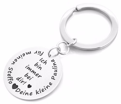 Llavero; Plata 925, Regalo con Grabado, Joyería Hombre - Imagen 1 de 2