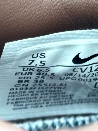 Nike Metcon 6 PRM Para hombres Tenis Talla US 7.5 Marrón Zapatos Atléticos CV1262-200 - Imagen 6 de 12