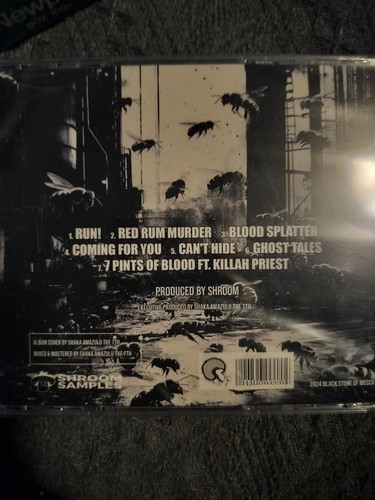 Rubbabandz Shroom Killa Bee Spooky Szn New Cd Lot Gp Wu Killah Priest Warcloud - Picture 7 of 7