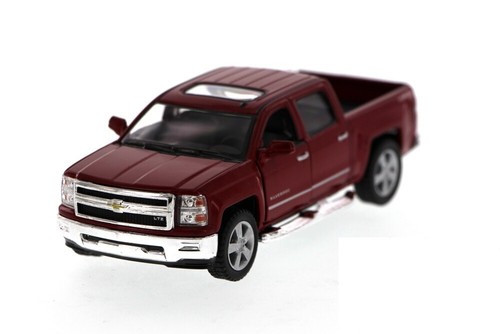 2014 Chevrolet Silverado Pickup Truck Kinsmart Diecast Toy Car 5" 1:36 - Picture 5 of 12