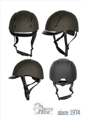 Jahorse: Harry´s Horse Reithelm Reitkappe challenge schwarz VG1.01 