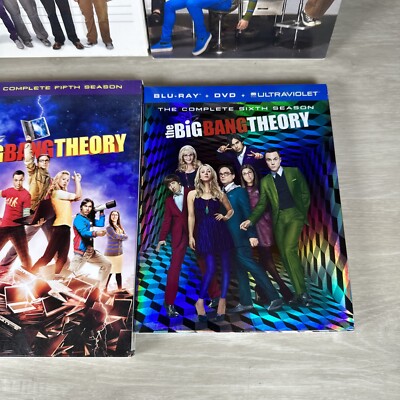 The Big Bang Theory - Seasons 1-6 - 1 2 3 4 5 on DVD - Season 6 on