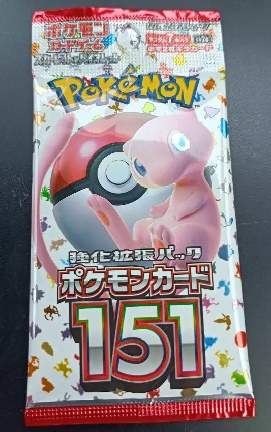 (1 Pack) Pokemon Card Game Japanese 151 SV2a Booster Pack (7 Cards Per Pack)