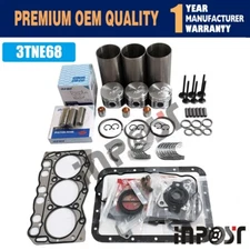 3TNE68 3TNE68E 3TNE68C Overhaul Rebuild Kit fits for Yanmar Engine