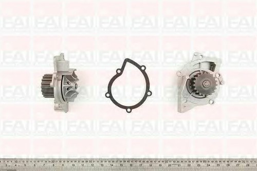 Bomba de agua FAI para VOLVO C70 II Convertible 2.0 D 2008-2009 - Imagen 2 de 8