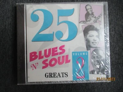 CD 25 Blues 'n' Soul Greats Vol. 2 - OVP - - Bild 1 von 2