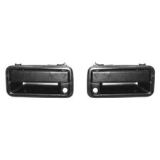 Black Outside Front Door Handles For 88-94 Chevy Gmc Pickup 92-94 Blazer Pair Black Outside Front Door Handles For 88-94 Chevy Gmc Pickup 92-94 Blazer Pair