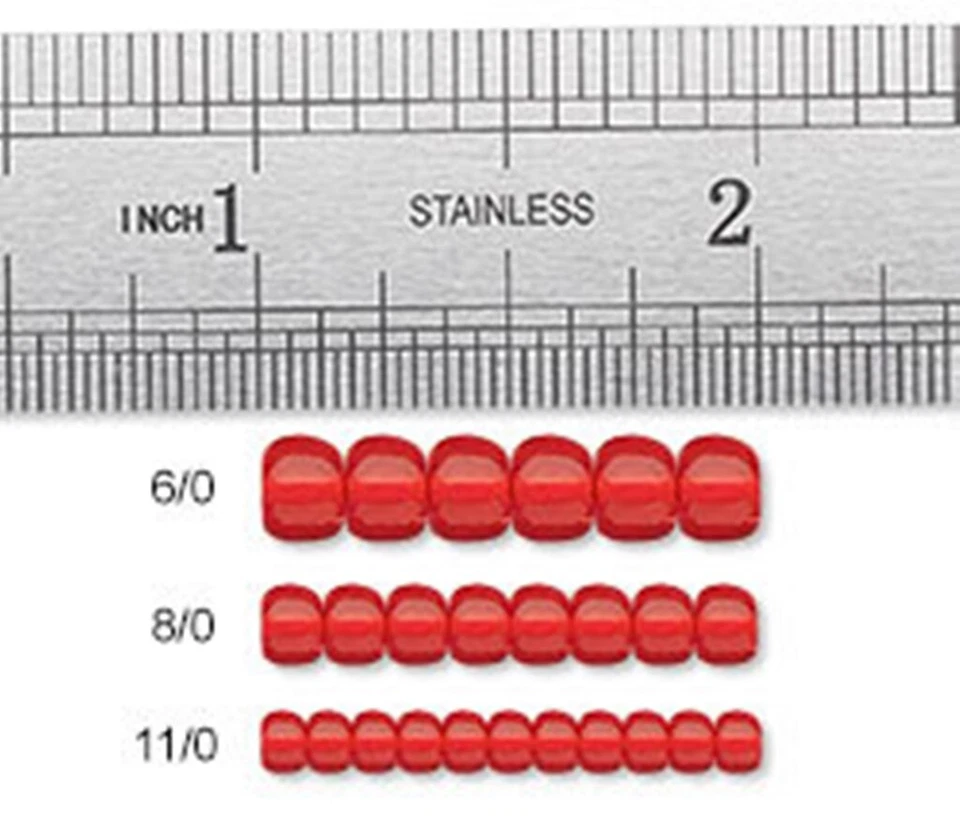 Miyuki Round Rocaille Seed Beads Size 11/0 24 Grams Silver Lined Magenta - Image 3 of 3