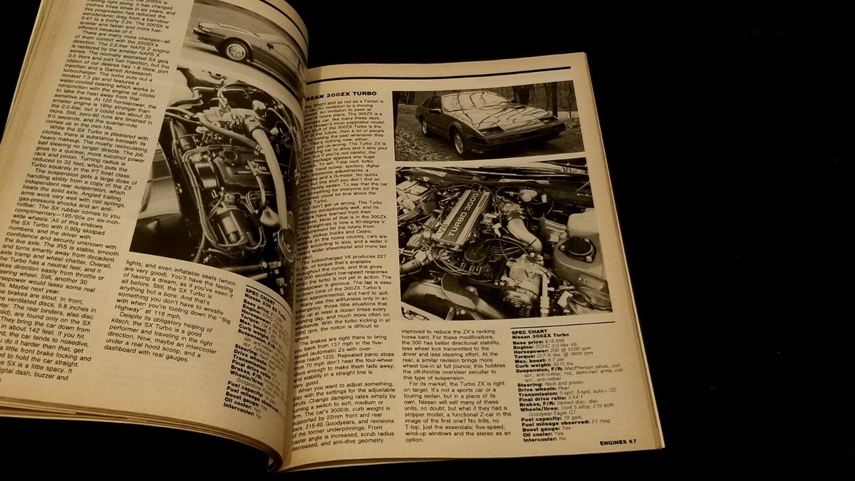 Hot Rod Magazine Engines Volume 1 Number 3 Special 1984 | eBay