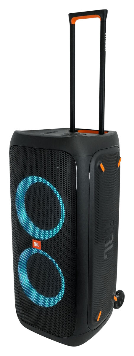 JBL Partybox 310 Portable Rechargeable Bluetooth RGB LED Party Box  Speaker+Mic