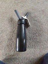 Whip Cream Whipper Gourmet Hot/Cold 0.5 L, Black