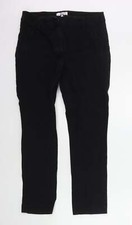 JASPER CORAN Womens Black Cotton Blend Straight Jeans Size 10 L24