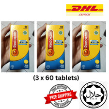 3 x REDOXON DOUBLE ACTION CHEWABLE VITAMIN C  ZINC 60 TABS -FREE SHIPPING