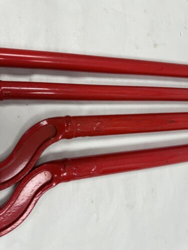 4-2018-21 POLARIS RZR XP TURBO “S” RADIUS RODS LOWER HIGH CLEARANCE RED RR511 - Picture 3 of 8