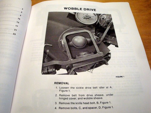 New Holland 472 Haybine Mower Conditioner Operator's and Service/Repair Manual - Picture 8 of 12