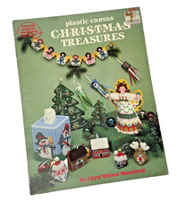 Plastic Canvas Pattern Booklet Leaflet -Christmas Treasures - ASON - 3044 /