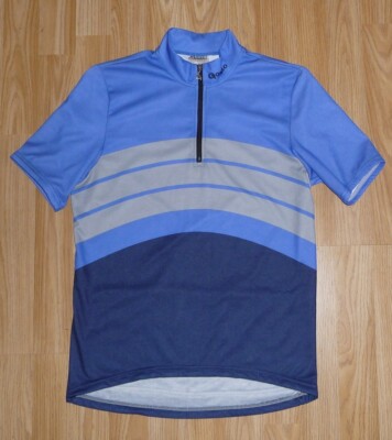 Gonso Hightex Radtrikot Oberteil - Kurzarm 1/4 Reißverschluss Gesäßtaschen UK Größe S