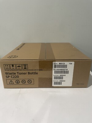 Ricoh 406043 Waste Toner Bottle For SP C220 Genuine Original NEW