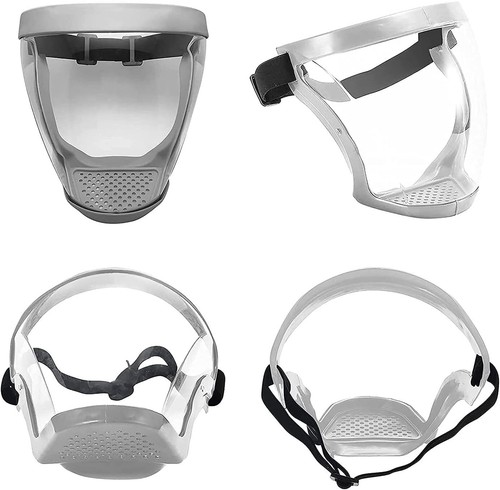 Maschera Visiera Trasparente Antiappannamento Occhiali di Protezione da Lavoro - Foto 6 di 7