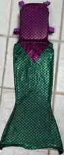 GIRLS MERMAID TAIL LIFE JACKET SZ M/L 33-55lbs SHIMMERING SUPER CUTE 
