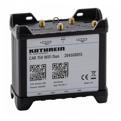 Kathrein Camping Router CAR 150 WiFi Duo LTE WiFi Antenne Internet WLAN  Caravan | eBay