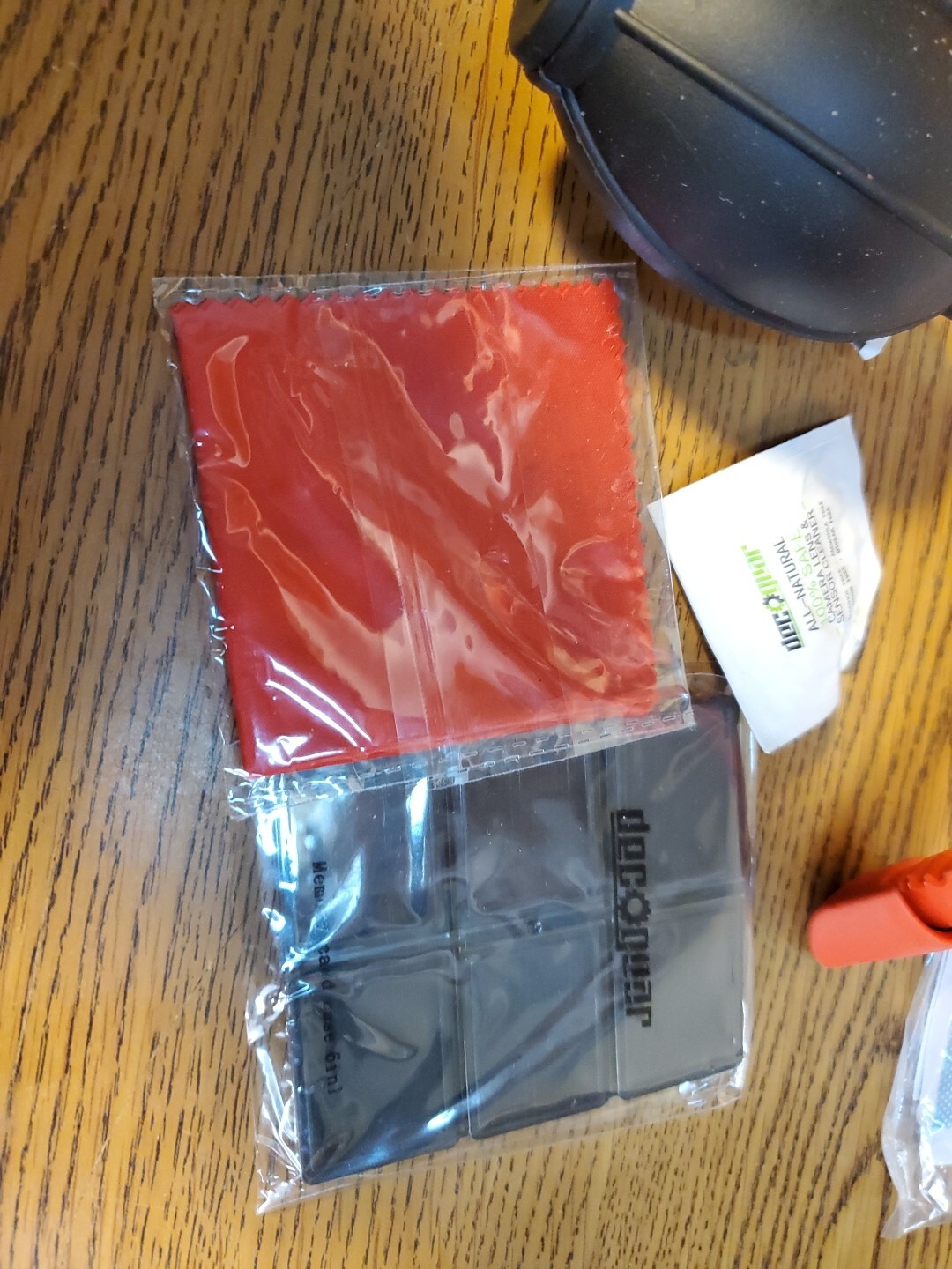 Deco Gear Travel Cleaning Kit Tripod, Brush, Strap, Cleaner, LCD Screen Guard