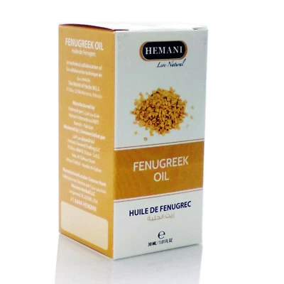 Hemani 30ml Natural Herb Oil 100% Pure 1xPack- FENUGREEK