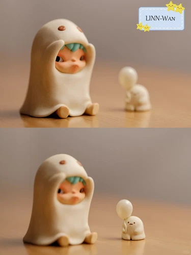 POP MART Hirono The Other One Series Confirmed Figure Toys Gift HOT-The Ghost - Picture 4 of 19