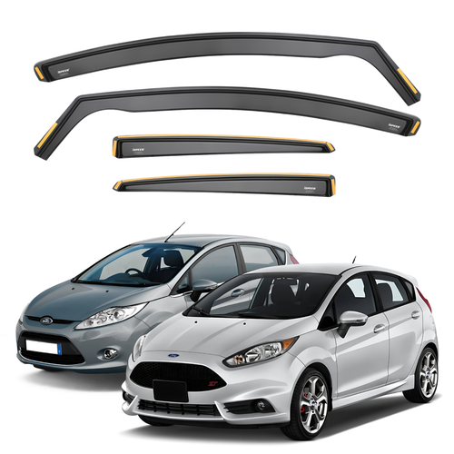ISPEED Wind Deflectors for Ford Fiesta MK7 2008-2017 5-Door Hatchback ...
