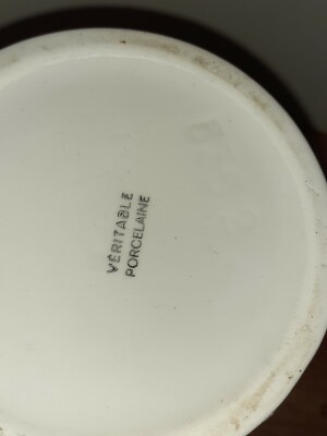 Lot De 5 Pots à épices En Porcelaine Blanche - Série 535.5 - Occasion Bon état