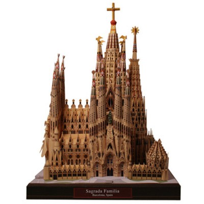 lego architecture sagrada familia