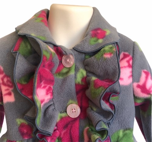Mack & Co Boutique 18 Months Toddler Girls Fleece Jacket Multicolor - Picture 2 of 7