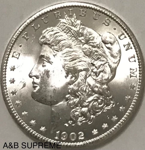 1902 O Morgan Dollar From OBW Estate Roll Choice-Gem Bu Uncirculated 90% Silver