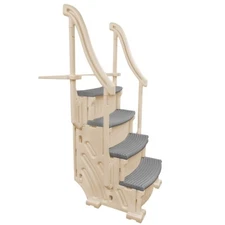 Confer CCXAG 4-Step Above Ground Swimming Pool Entry System Step - Choose Color