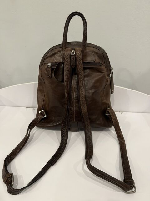 Picard Backpack Leather Brown Registered In Germany