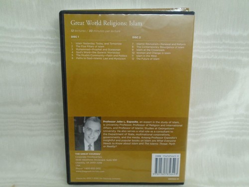 THE GREAT COURSES 3 DVD sets: WORLD RELIGIONS: Islam, Christianity, Buddhism - 第 4/8 張圖片