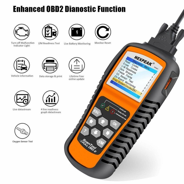 MEJORES Escaner Automotriz Mecanica Diagnostico Maquina Equipo Carro