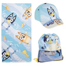 Bluey Towel Set for Kids - Multi Piece Set in Storage Bag