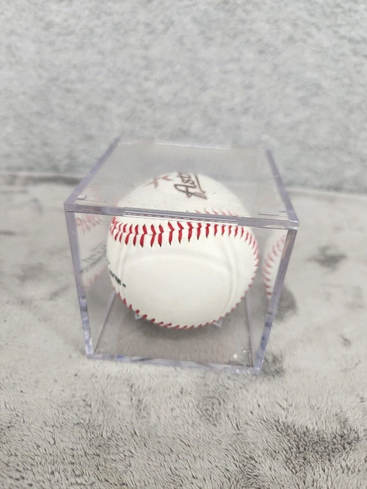 Бейсбольный мяч с автографом Брайана Бикслера из Houston Astros MLB в прозрачном футляре - Изображение 4 из 4