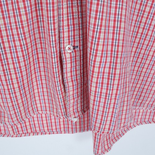 Mens CAMEL ACTIVE Shirt XL Size Vintage Check Plaid Short Sleeve Casual Top - Picture 8 of 12