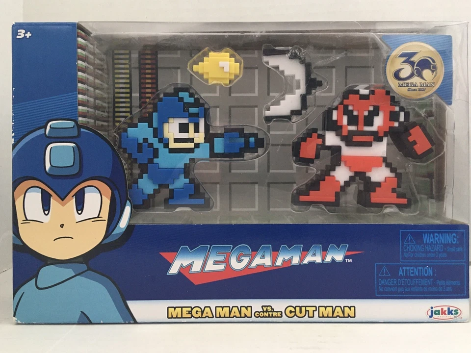 Two Mega Man Battle Damage Vinilos de Acción NUEVO Caja Ciega Sujetos Leales Sellados Foto 2 de 4