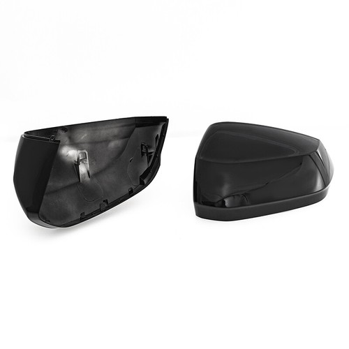 Glossy Black Rearview Mirror Cap Cover Accessories For Audi Q3 2019 2020 2021 2x - Picture 9 of 10
