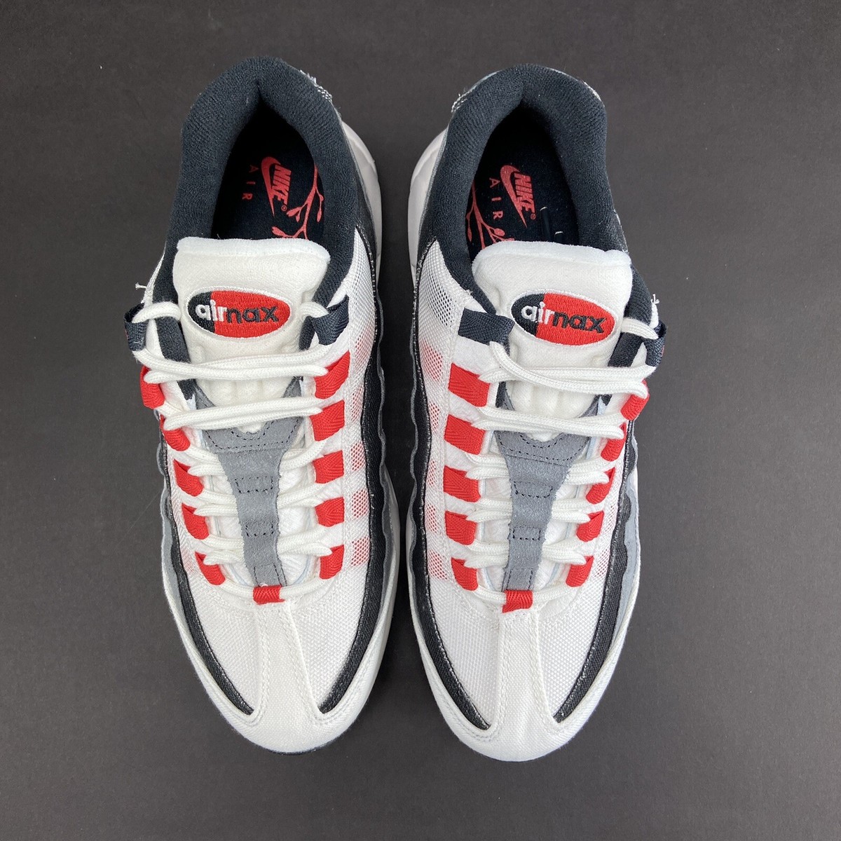 Nike Men's Air Max 95 QS Japan Summit White Chile Red Shoes