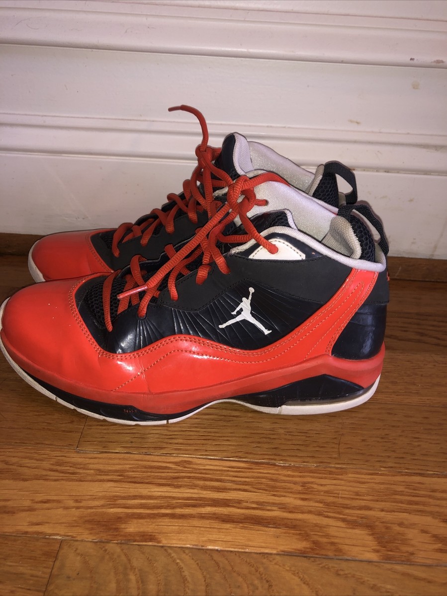 Jordan Melo M8 Anthracite/White-Orange 469787-016 Youth Sz 7