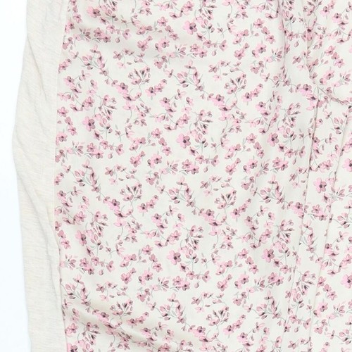 NEXT Womens Purple Floral Polyester Blend Chemise Pyjama Pants Size 10 - Picture 12 of 12