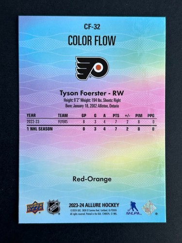 2023-24 Upper Deck Allure - Color Flow Parallels - Pick your cards! - Picture 63 of 213