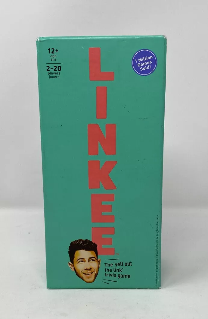 Linkee Nick Jonas Trivia Game 2 To 20 Players Ages 12+ Spin Masters Game