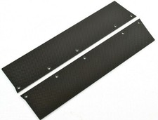 Xtreme Racing Arrma Infraction / Felony C8 Carbon Fiber 55mm Side Skirts 12389