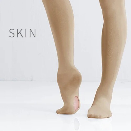 LOT Tights With Hole Seamless Ballet Stockings Dance Pantyhose 60D Convertible - Picture 21 of 40